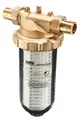 OVENTROP-Wasserfilter-Aquanova-Magnum-mit-Aussengewinde-und-Verschraubung-DN-25-Rp-1-1-4-PN-16-mit-Klarsichtkunststofftasse-95-140-mym-6122010 gallery number 1